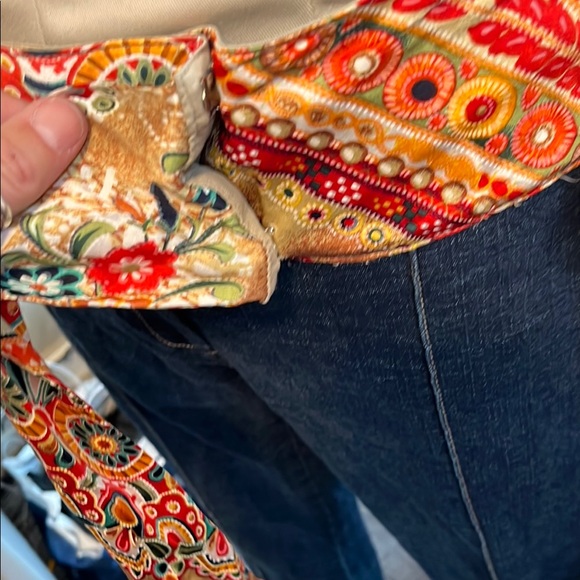 Vintage Bohemian Stretch Denim Low Rise. - Picture 7 of 12